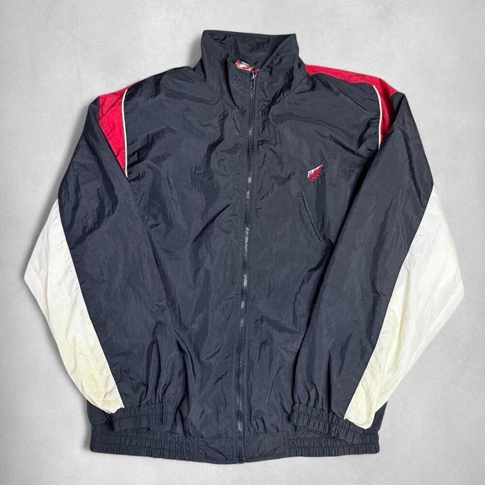 Large | VINTAGE JCPENNEY TEAM USA OLYMPICS WINDBREAKER